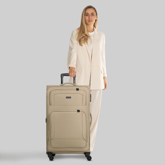 Smartbox Edition 04 4 roues Valise cabine 78 cm avec soufflet d'extension