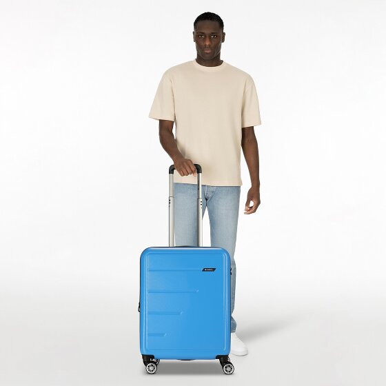 Gabol Future Plus 4 roulettes Trolley de cabine 55 cm avec soufflet d'extension