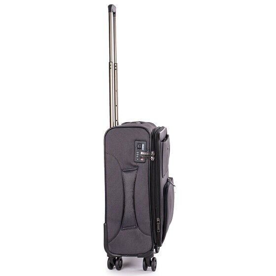 Stratic Bendigo Light + 4 roues Valise cabine 54 cm '"avec soufflet d''extension"'