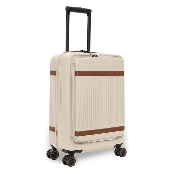 The Chesterfield Brand Zuna 4 roulettes Trolley de cabine S 55 cm Compartiment pour ordinateur portable