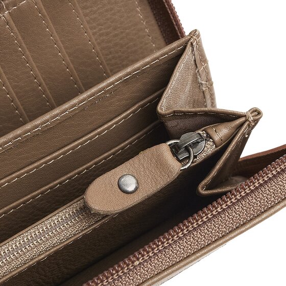 The Chesterfield Brand Mirelle Porte-monnaie Protection RFID Cuir véritable 19 cm