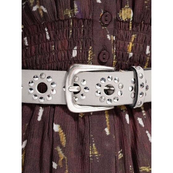 b.belt Ceinture à rivets Cuir véritable