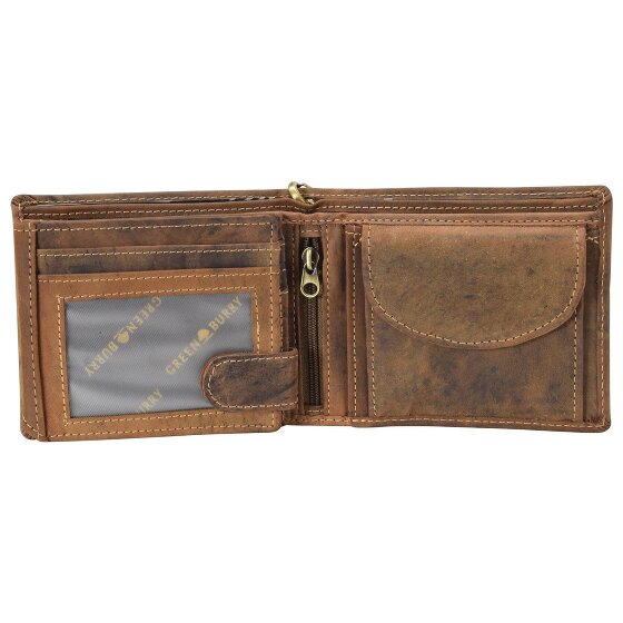 Greenburry Porte-monnaie Vintage Skull en cuir 12 cm