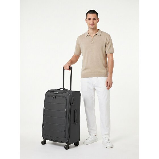 Travelite Skaii 4 roues Valise cabine L 78 cm avec soufflet d'extension