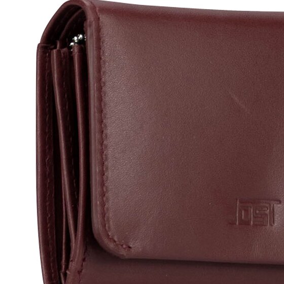 Jost Arva Porte-monnaie Protection RFID Cuir véritable 12 cm