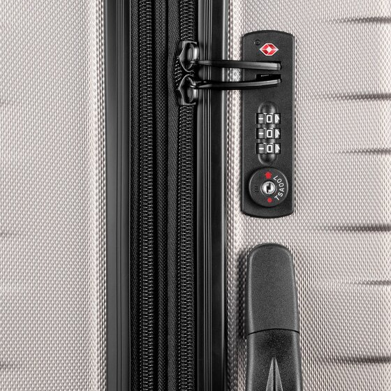 Pack Easy Clipper by Pack Easy Kosmo 4 roulettes Trolley 67 cm avec soufflet d'extension