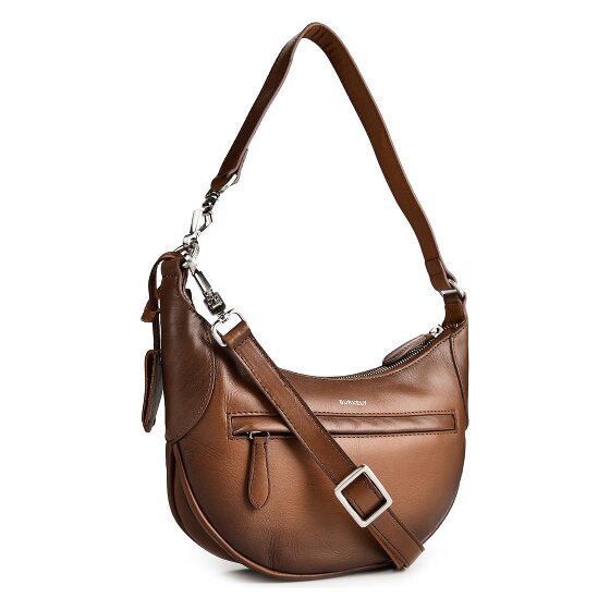 Burkely Ledger Sac à bandoulière Cuir véritable 30 cm