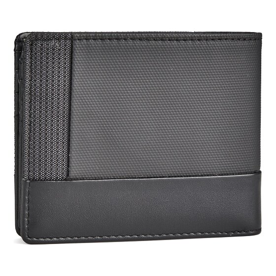 Piquadro Sync Porte-monnaie Protection RFID Cuir véritable 11 cm