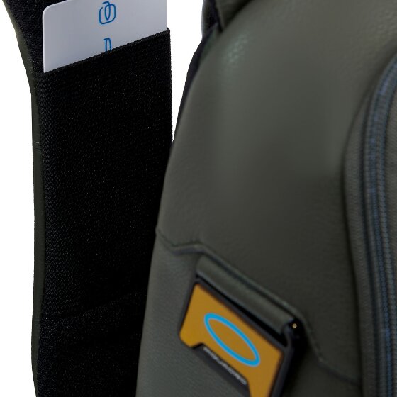 Piquadro Ael Daypack Cuir 37 cm Compartiment pour ordinateur portable