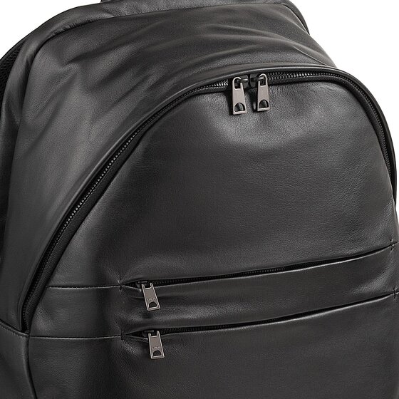DuDu New York Daypack Cuir véritable 41 cm Compartiment ordinateur
