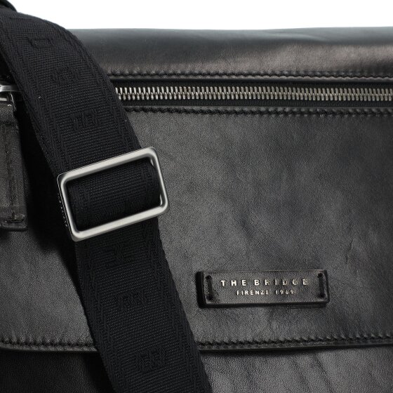 The Bridge Giulio Porte-documents Messenger Cuir 34 cm