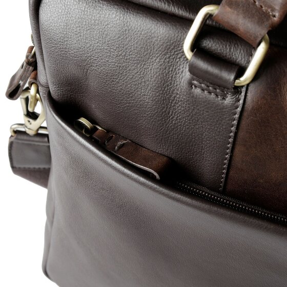 bugatti Ryan Attaché-case Cuir véritable 39 cm Compartiment ordinateur