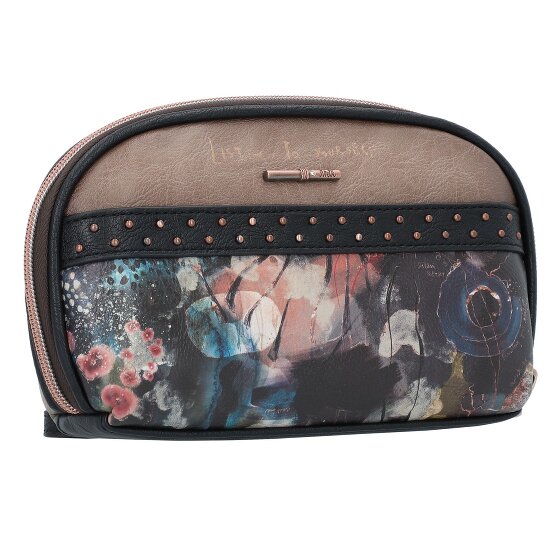 Anekke Shoen Black Porte-monnaie Protection RFID 22 cm