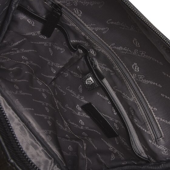 Castelijn & Beerens Bravo Sac à dos RFID en cuir 41 cm Compartiment pour ordinateur portable