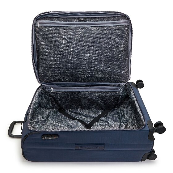 Kipling Basic New Youri Spin 4 roulettes Trolley L 76 cm avec soufflet d'extension