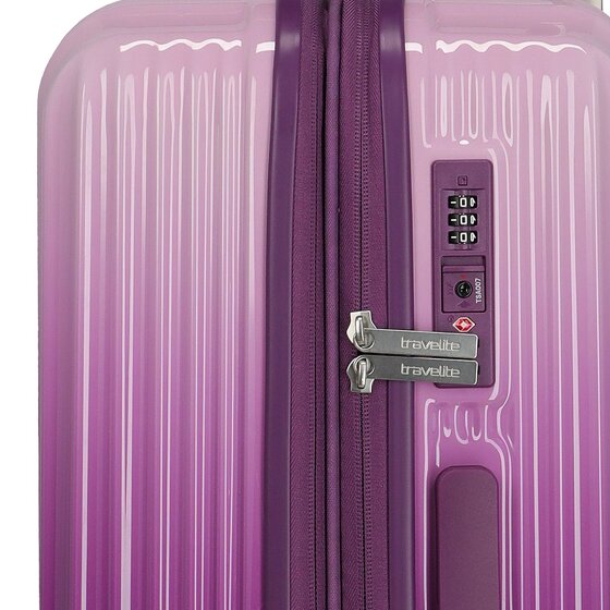 Travelite Lascana Edition 4 roulettes Trolley M 65 cm avec soufflet d'extension
