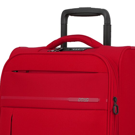 Jump Monthélys 4 roulettes Trolley de cabine 55 cm avec soufflet d'extension