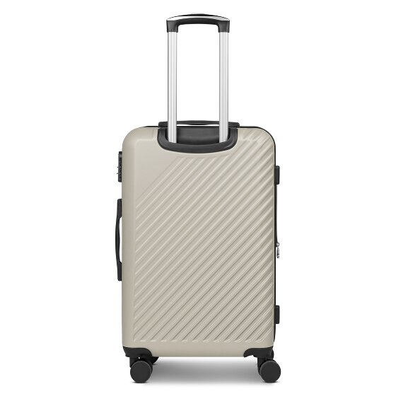 Check.In Paradise 2.0 4 roulettes Trolley M 68 cm avec soufflet d'extension