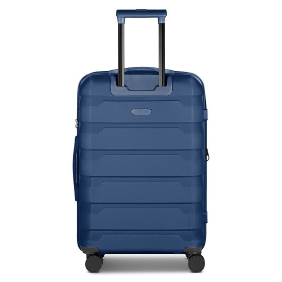 d&n South Dakota 4 roulettes Trolley M 66 cm avec soufflet d'extension