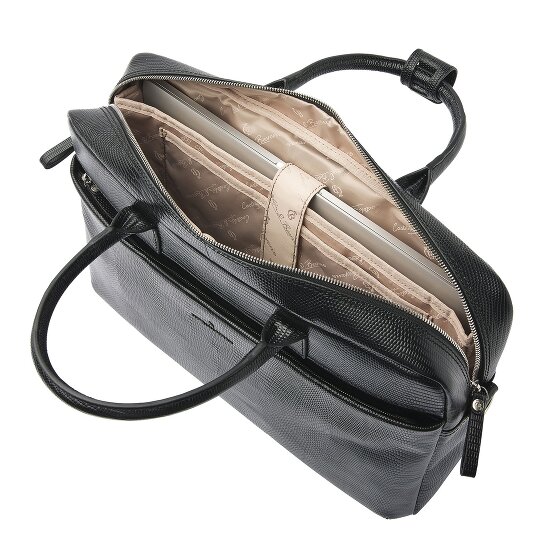 Castelijn & Beerens Ilse Sac à main Protection RFID Cuir 41 cm Compartiment pour ordinateur portable