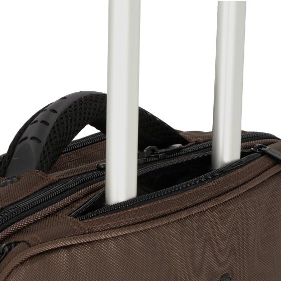 Dermata 2 roues Valise business 41 cm Compartiment ordinateur