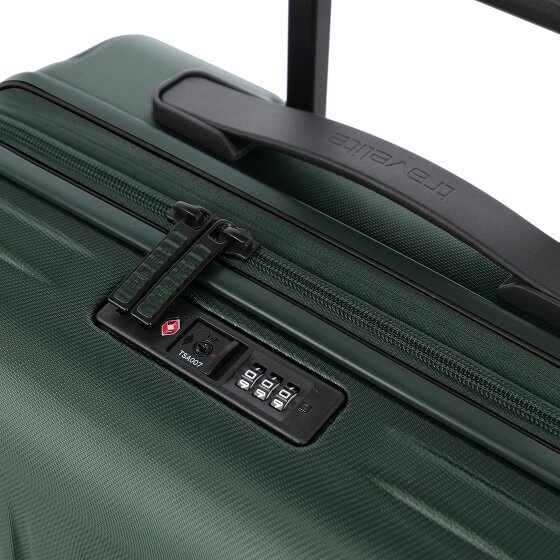 Travelite Dynamiic 4 roulettes Set de valises 3 pièces avec soufflet d'extension