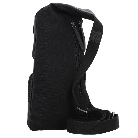 Greenburry Pure Black Sac à bandoulière Cuir 16 cm