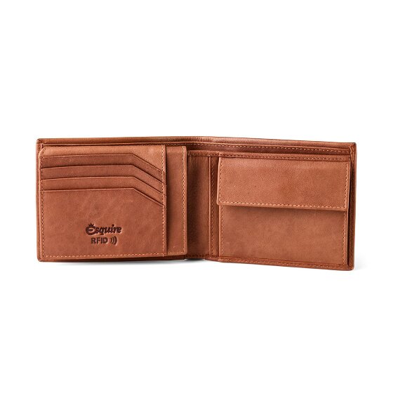 Esquire Chicago Porte-monnaie Protection RFID Cuir 12.5 cm
