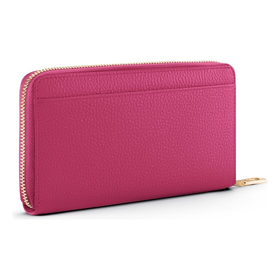 Lazarotti Bologna Leather XL Porte-monnaie zip-around en cuir 19 cm