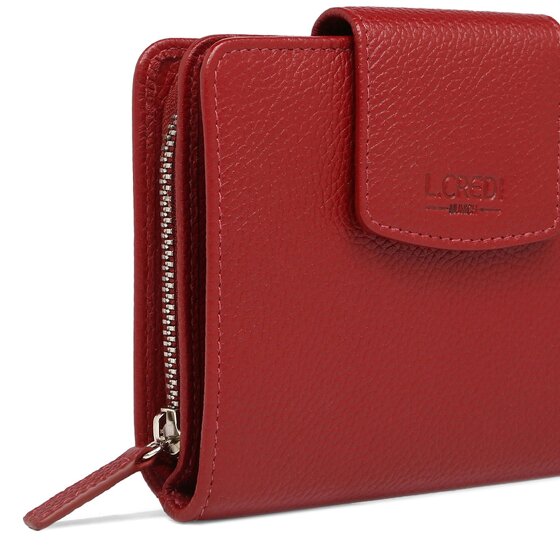 L.Credi Maranello Porte-monnaie en cuir 12,5 cm