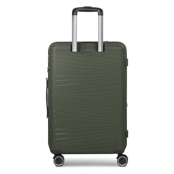 Franky Dallas 3.0 Set de valises à 4 roulettes 3 pièces avec soufflet d'extension