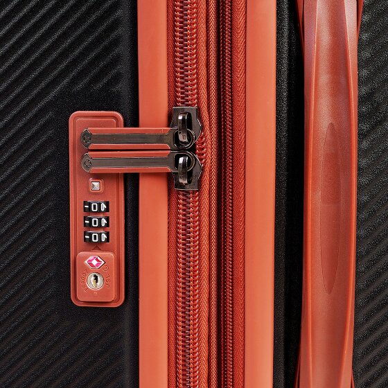 MODO by Roncato Charm 2.0 4 roulettes Set de valises 3 pièces avec soufflet d'extension