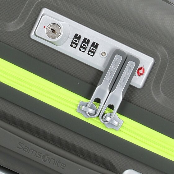 Samsonite Flux 4 roulettes Trolley de cabine 55 cm avec soufflet d'extension