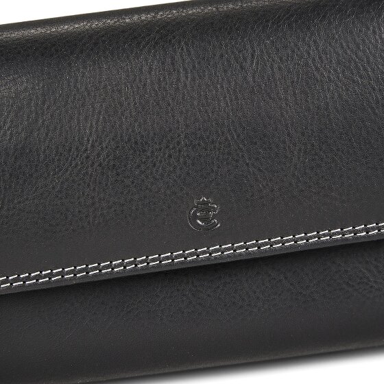 Esquire Dallas Porte-monnaie Protection RFID Cuir véritable 18 cm