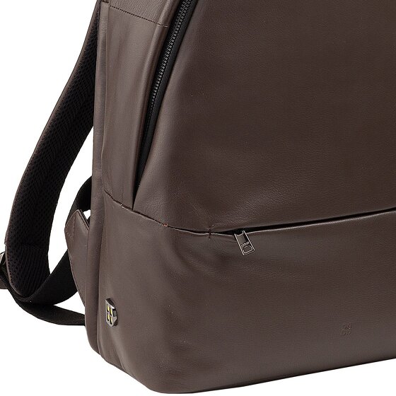 DuDu Casablanca Daypack Cuir véritable 40 cm Compartiment ordinateur