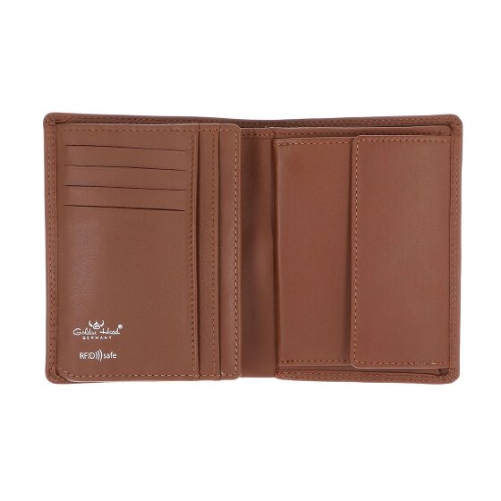 Golden Head Polo Porte-monnaie Protection RFID Cuir véritable 9 cm
