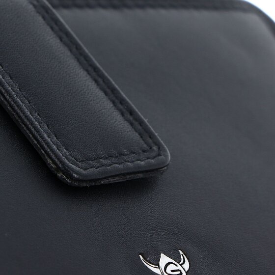 Golden Head Polo Porte-monnaie Protection RFID Cuir véritable 15.5 cm