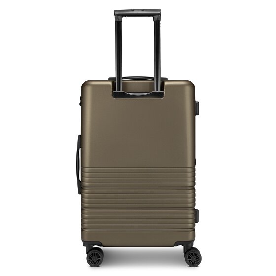 camel active Hanoi 4 roulettes Trolley M 65 cm avec soufflet d'extension