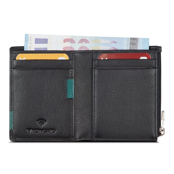 Roncato Monaco Porte-monnaie Protection RFID Cuir 8 cm