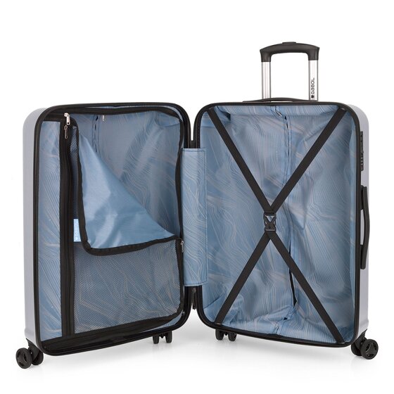 Gabol Juego 3 Set de valises à 4 roulettes 3pcs.