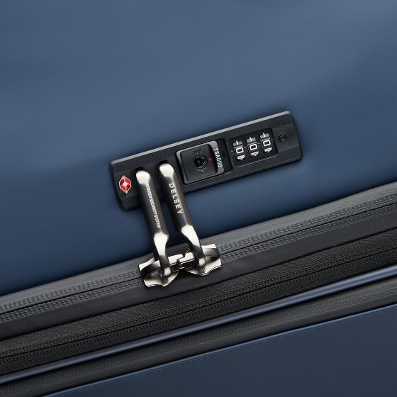 Delsey Paris Turenne Soft 4 roues trolley 77 cm avec soufflet d'extension