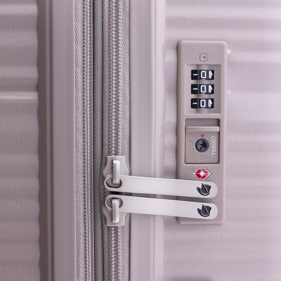 Gladiator 0800 4 roulettes Trolley 65 cm avec soufflet d'extension