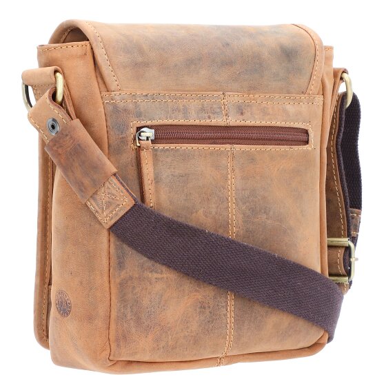 Greenburry Sac à bandoulière Vintage en cuir 20 cm