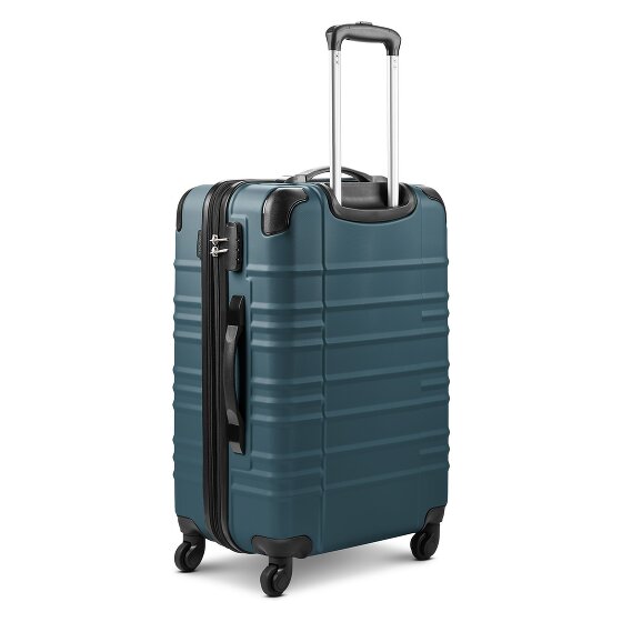 Wenger Amplar Evo 4 roulettes Trolley M 65 cm avec soufflet d'extension