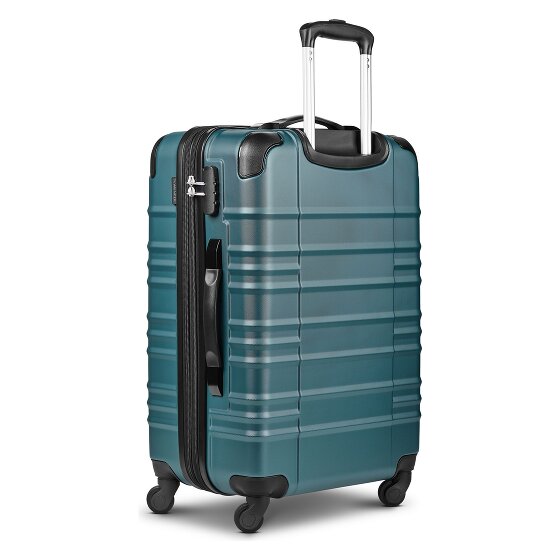 Wenger Amplar Evo 4 roues Valise cabine M 65 cm avec soufflet d'extension