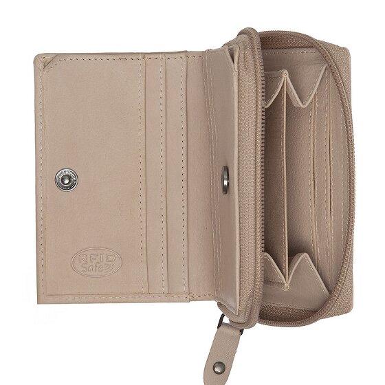The Chesterfield Brand Floren Porte-monnaie Protection RFID Cuir véritable 11 cm