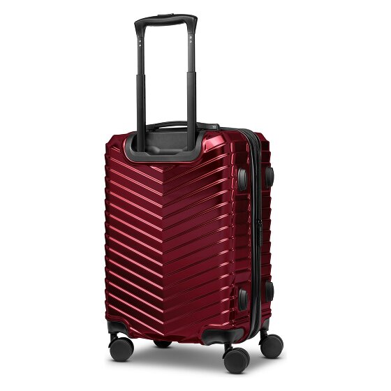 Redolz Essentials 18 4 roulettes Trolley de cabine 55 cm avec soufflet d'extension