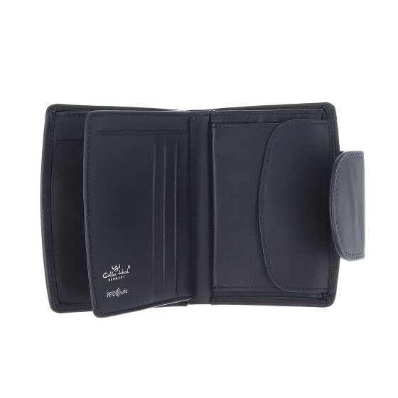 Golden Head Polo Porte-monnaie Protection RFID Cuir véritable 12.5 cm