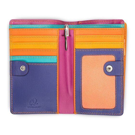 Mywalit Porte-monnaie Protection RFID Cuir véritable 8 cm