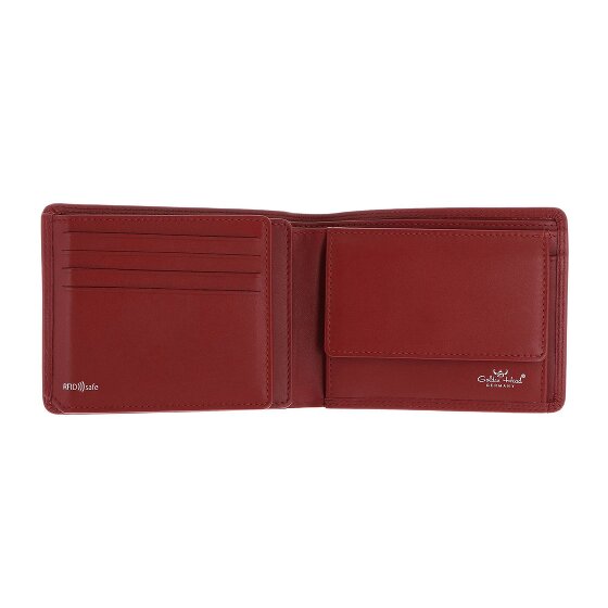 Golden Head Polo Porte-monnaie Protection RFID Cuir véritable 12.5 cm
